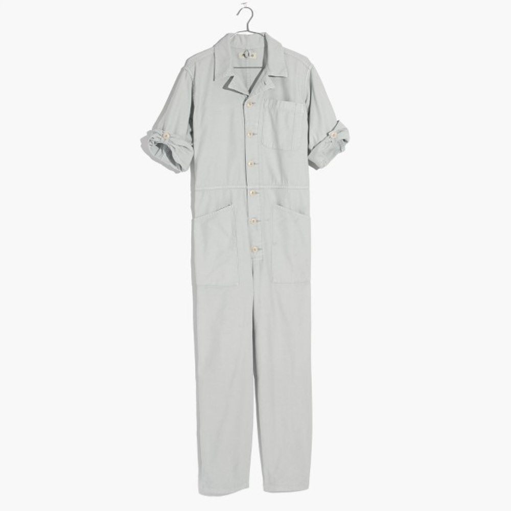 NWT Madewell x As Ever S/S Coverall Jumpsuit L
